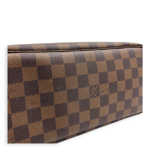 Neverfull Tote Bag PM Ebene in Coated Canvas, Gold hardware