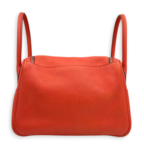 Lindy 26 Rose Jaipur Shoulder Bag in Clemence, Palladium hardware