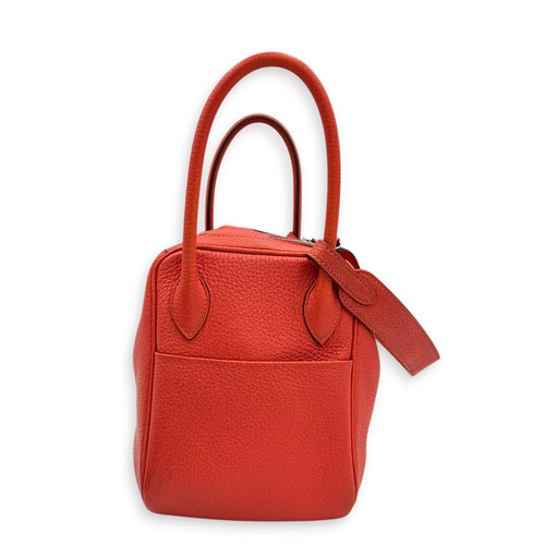 Lindy 26 Rose Jaipur Shoulder Bag in Clemence, Palladium hardware