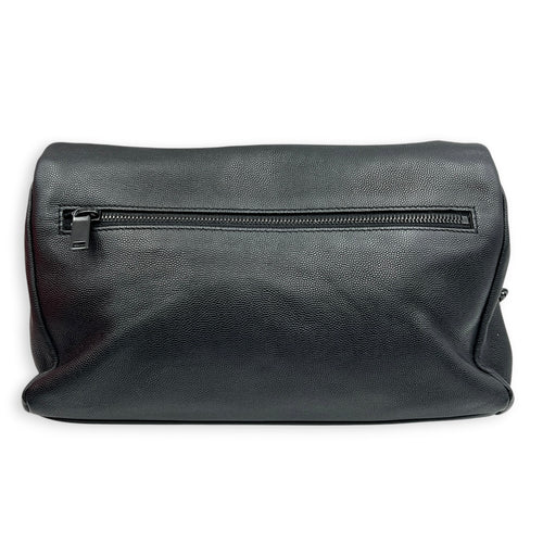 Hollywood Shoulder Bag Black in Calfskin, Monochrome hardware