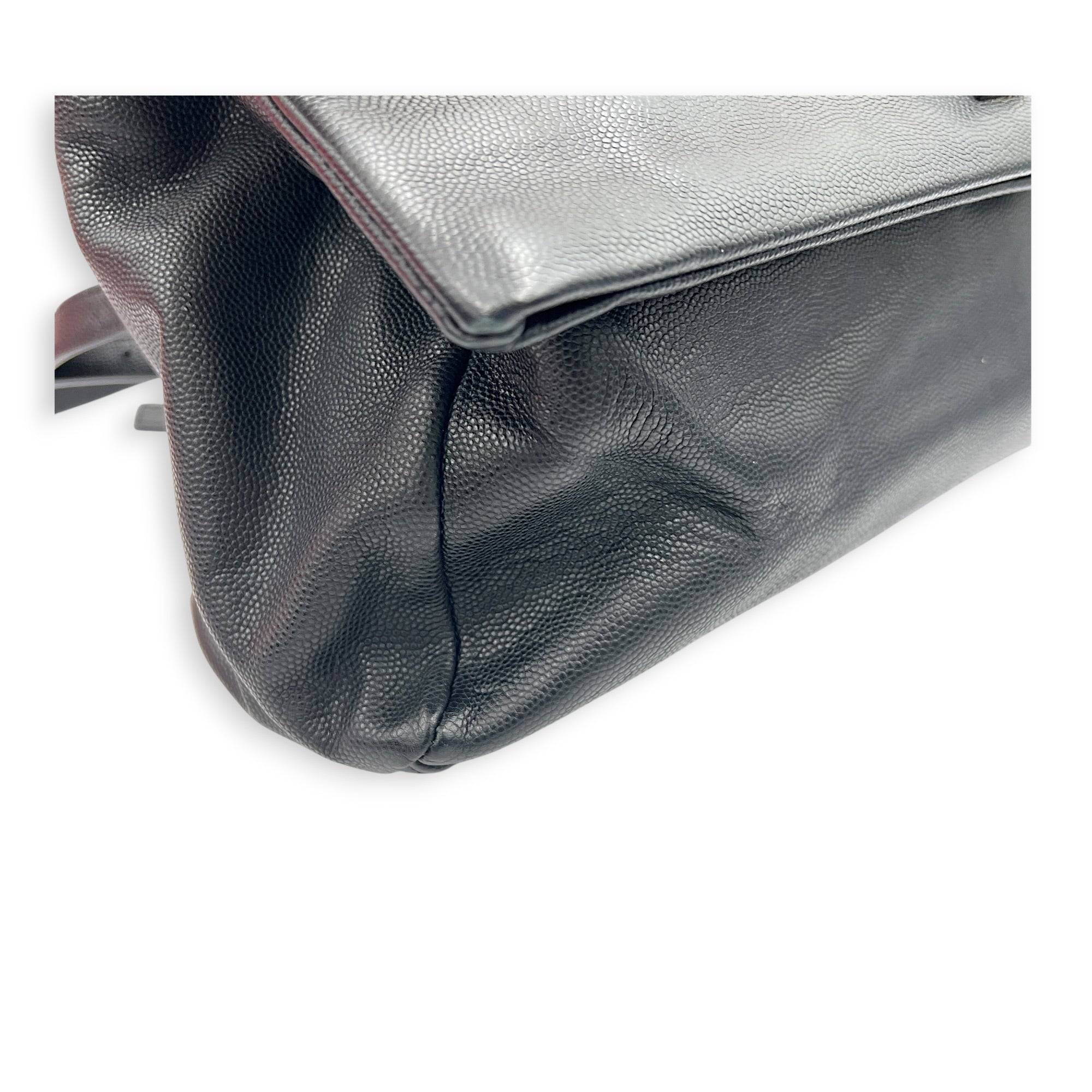 Hollywood Shoulder Bag Black in Calfskin, Monochrome hardware