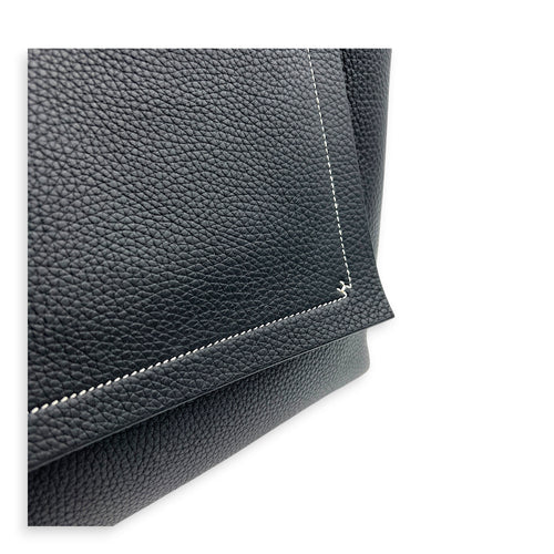Cabasellier 31 Black Tote Bag in Clemence