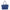 Artois MM Bleu Tote Bag in Coated Canvas, Silver hardware