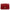 Interlocking G Wallet On Chain Hibiscus Red in Calfskin, Gold hardware