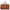 Keepall Top Handle Bag 35 Brown in Taurillon Leather, Silver hardware