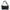 On Body Mousqueton Noir Crossbody Bag in Togo, Palladium hardware