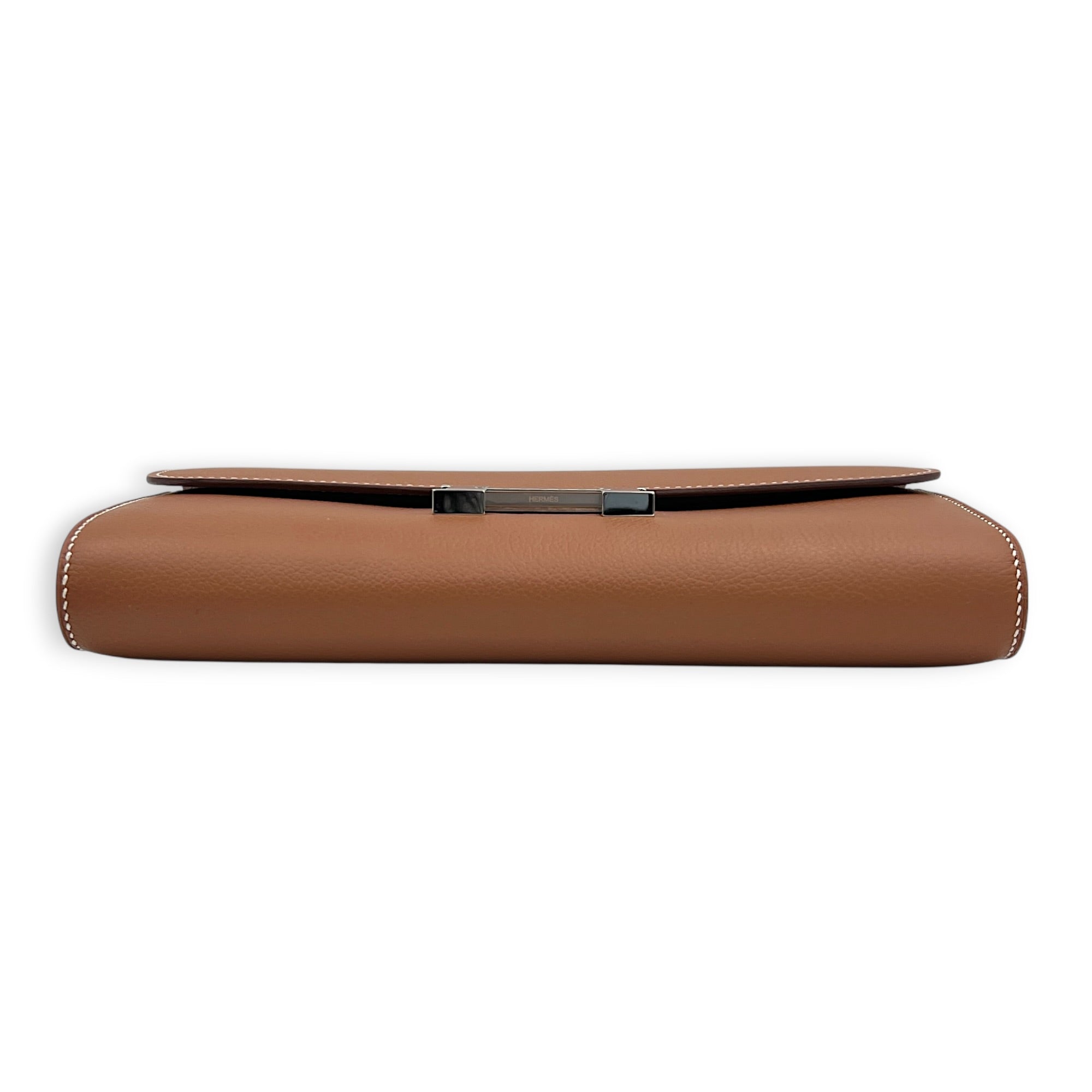 Constance To Go Gold Wallet On Chain in Evercolor, Palladium hardware