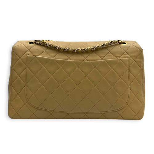 CC Shoulder Bag Beige (Recolored) in Lambskin, Gold hardware
