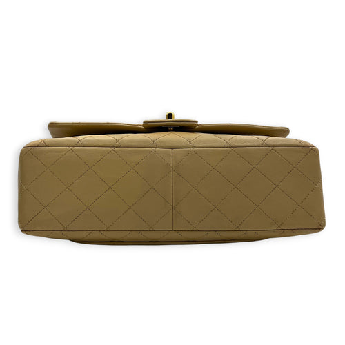 CC Shoulder Bag Beige (Recolored) in Lambskin, Gold hardware