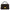 Croisette Shoulder Bag Ebene in Coated Canvas, Gold hardware