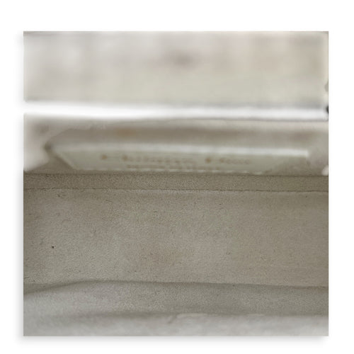Jolie Mini White Shoulder Bag in Calfskin, Gold hardware