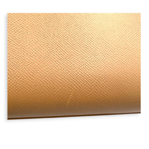Sellier Kelly 32 Naturel Courchevel (Recoloured) Top Handle Bag in Epsom, Gold hardware
