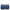Easy Flap Blue Shoulder Bag in Caviar Leather, Ruthenium hardware