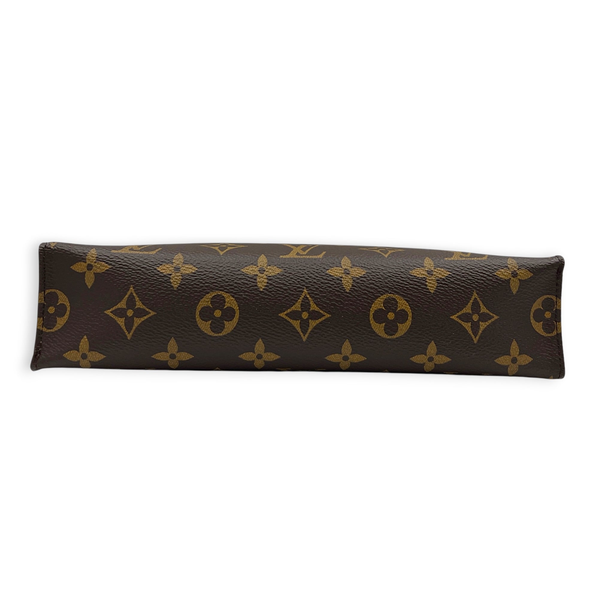 Pochette Toilette Monogram Pouch in Monogram Coated Canvas, Gold hardware