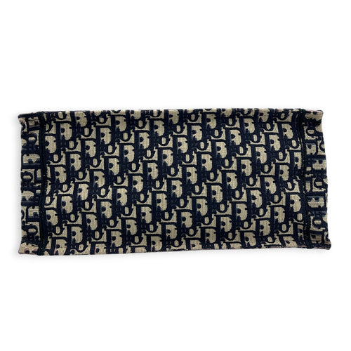 Book Tote Top Handle Bag Medium Blue in Jacquard