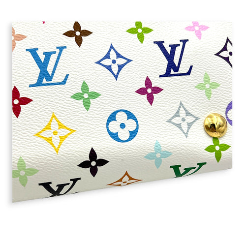 LV x TM Carryall  Shoulder Bag Multi-colour in Monogram Coated Canvas, Gold hardware