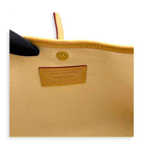 LV x TM Carryall  Shoulder Bag Multi-colour in Monogram Coated Canvas, Gold hardware