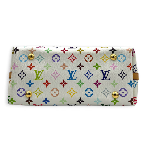 LV x TM Carryall  Shoulder Bag Multi-colour in Monogram Coated Canvas, Gold hardware