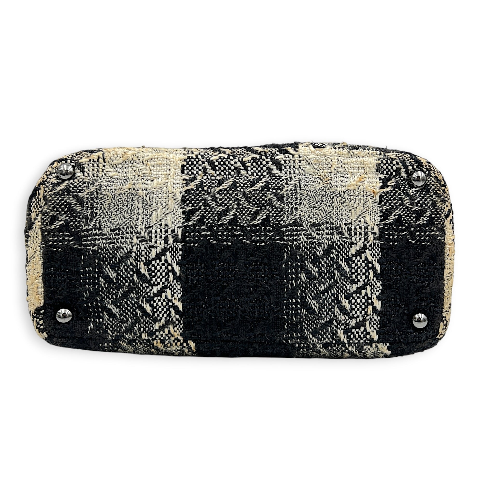Paris-New York Vanity Bag Multi-colour in Tweed, Silver hardware