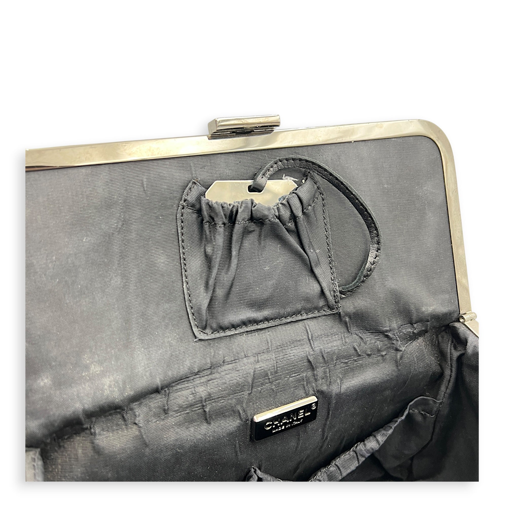 Paris-New York Vanity Bag Multi-colour in Tweed, Silver hardware