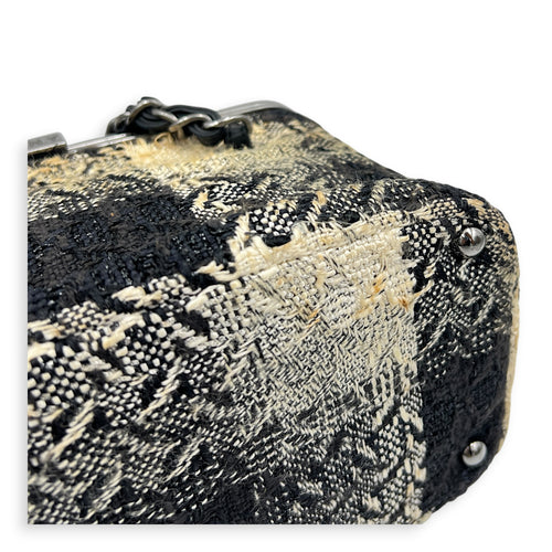 Paris-New York Vanity Bag Multi-colour in Tweed, Silver hardware