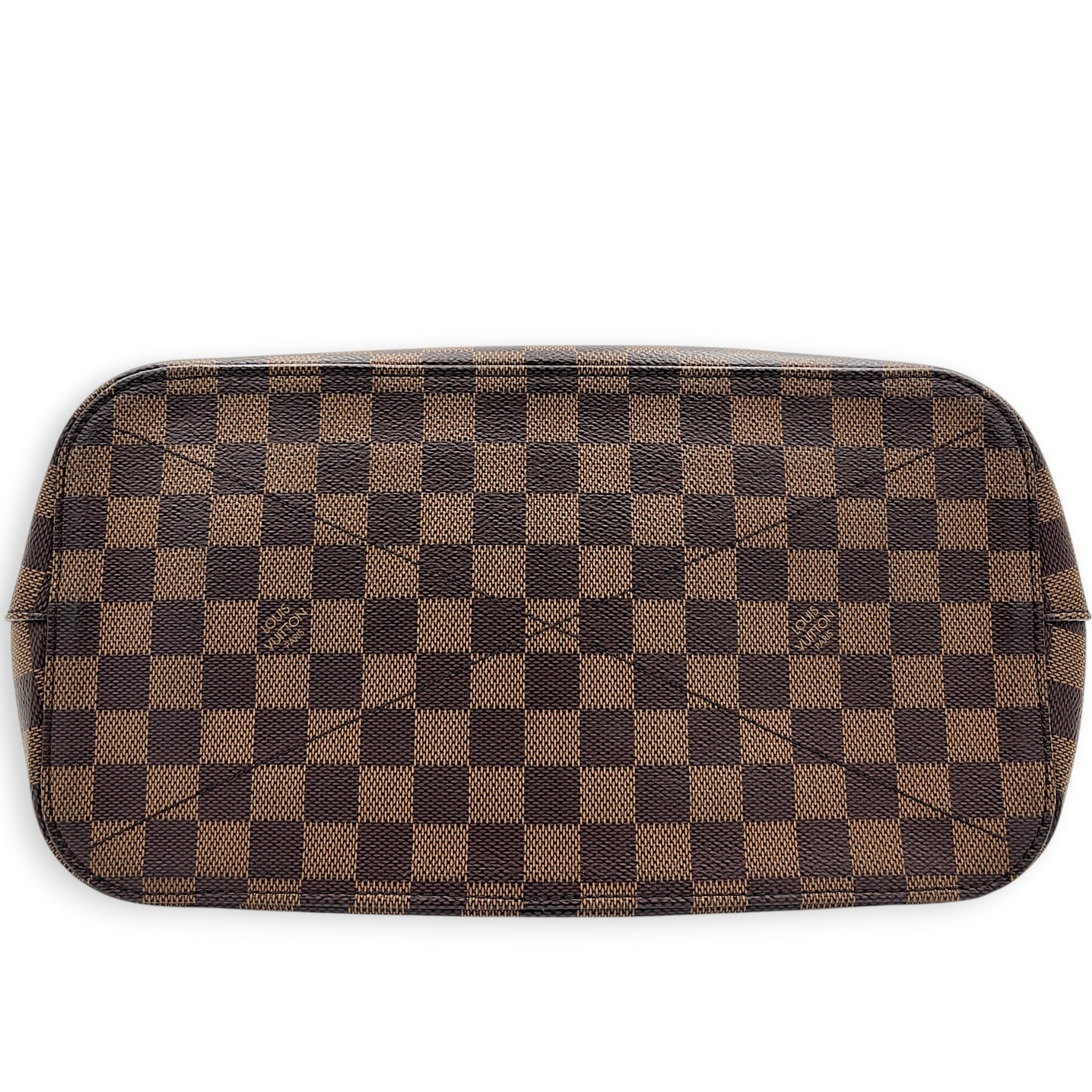 Siena GM Brown Top Handle Bag in Coated Canvas, Gold hardware