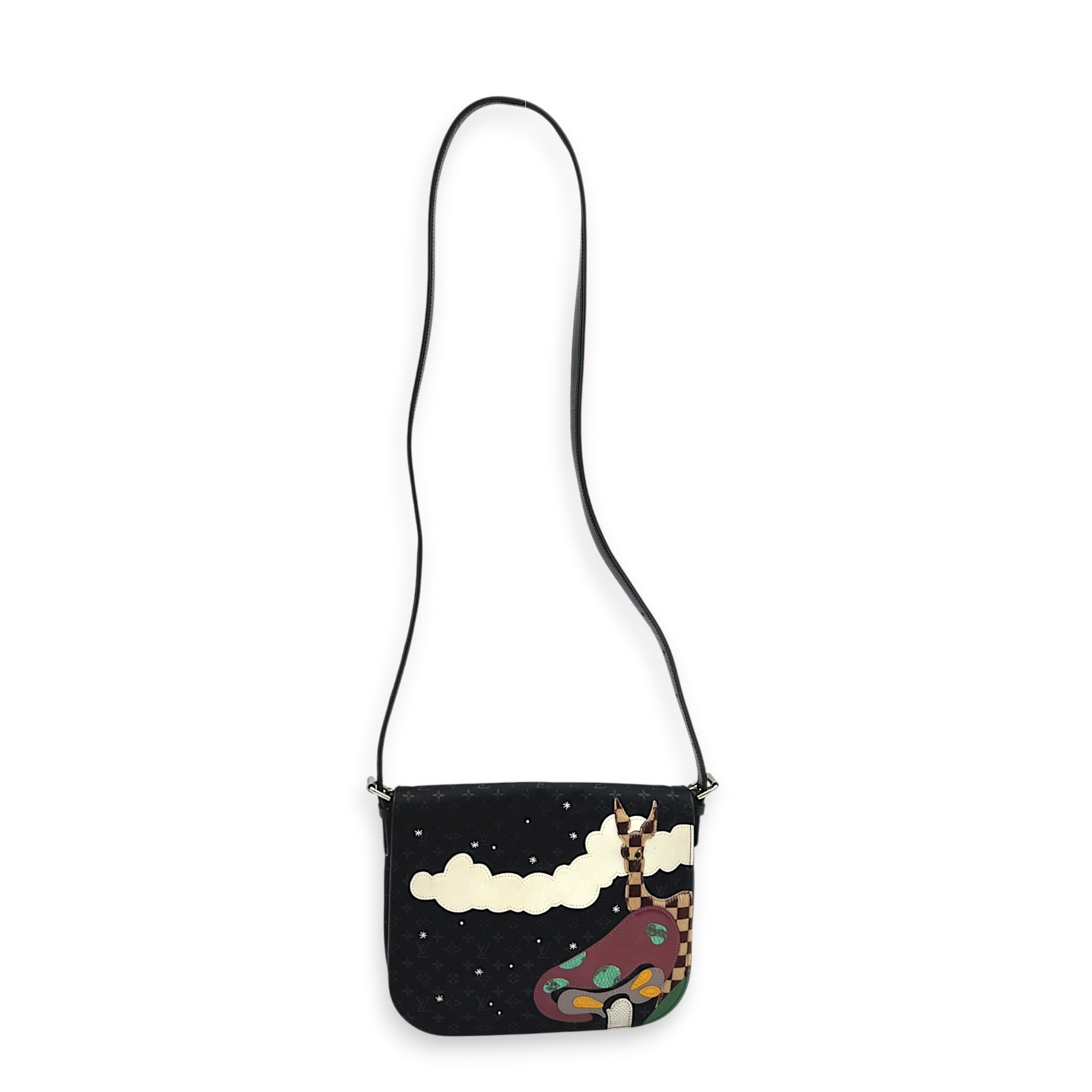 Musette Tango Louis Vuitton Conte de Fées Musette Shoulder Bag in Canvas, Silver hardware