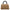 Coco Top Handle Bag Dark Beige in Caviar Leather, Gold hardware