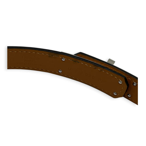 Kelly Pocket 18 Brown Belt in Epsom, Palladium hardware