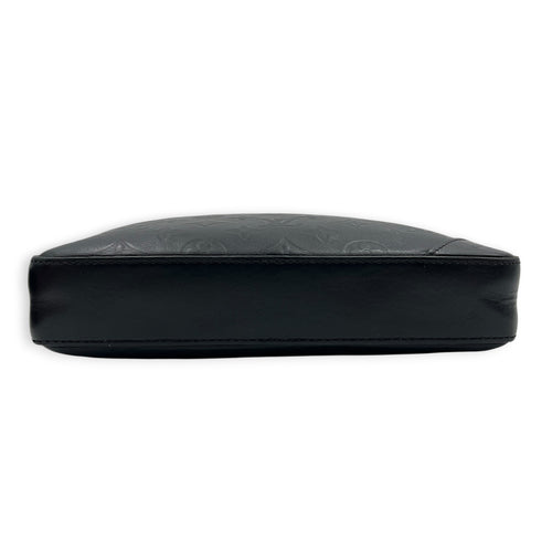 Duo Messenger Black in Calfskin, Monochrome hardware