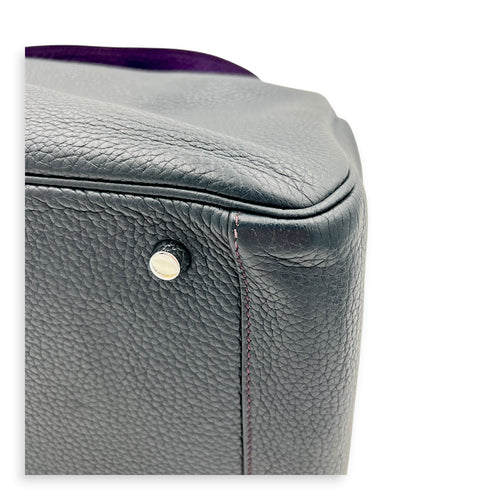 Lindy 34 Eclat Bleu Obscur/ Ultraviolet Shoulder Bag in Clemence, Palladium hardware