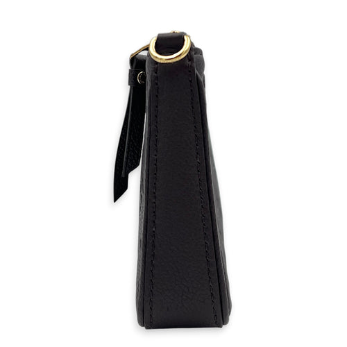 Easy Pouch on Strap Shoulder Bag Marron Glacé in Monogram Empreinte Leather, Gold hardware
