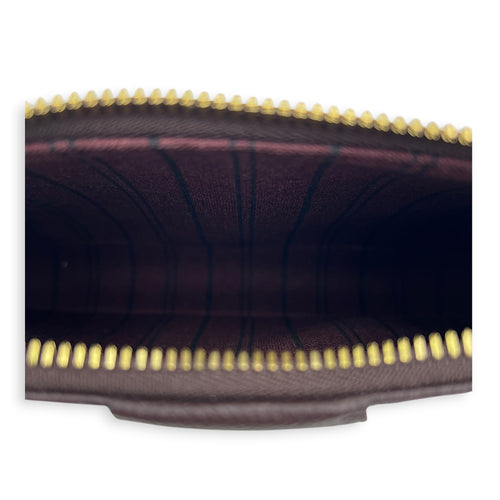 Easy Pouch on Strap Shoulder Bag Marron Glacé in Monogram Empreinte Leather, Gold hardware