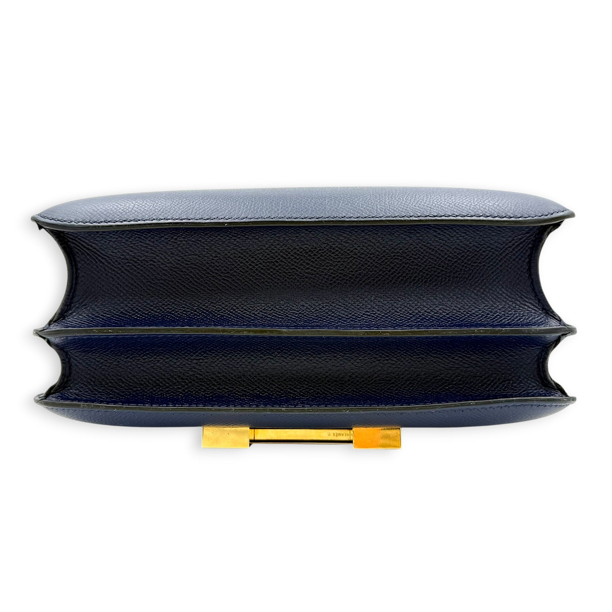 Constance Blue in Epsom, Gold hardware
