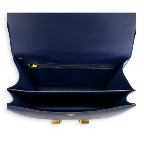 Constance Blue in Epsom, Gold hardware