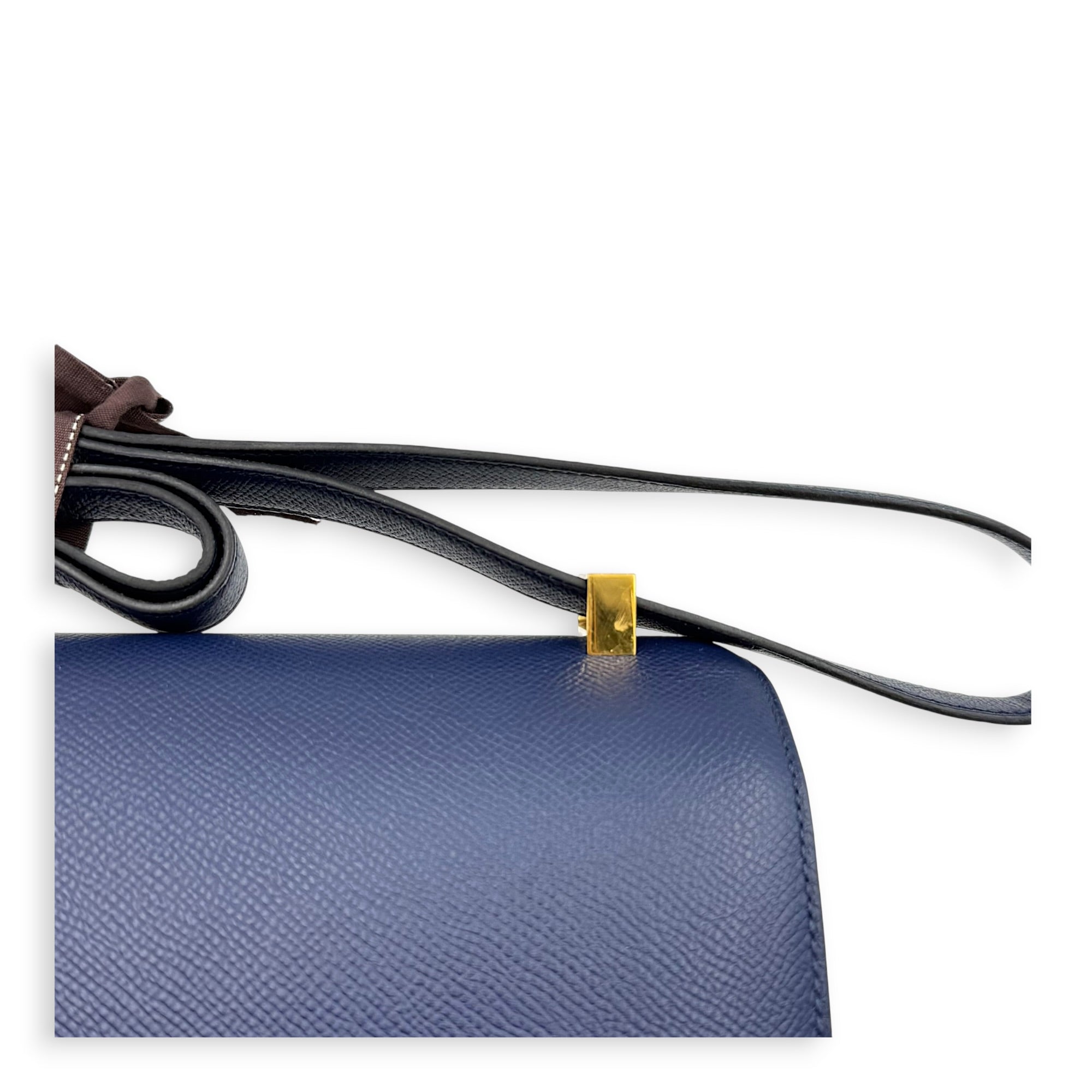 Constance Blue in Epsom, Gold hardware