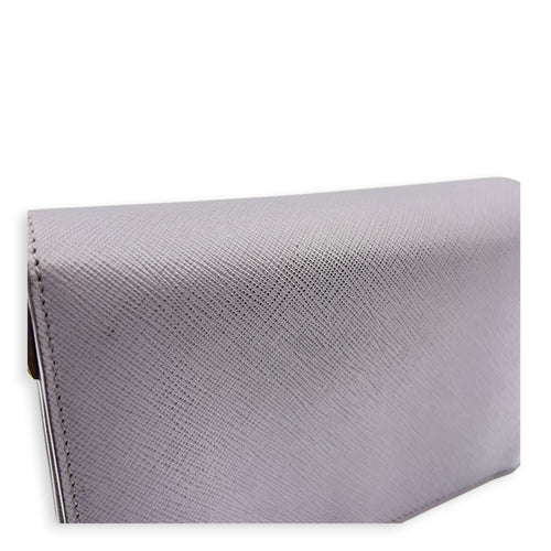 Sound Purple Crossbody Bag in Saffiano Leather,  hardware