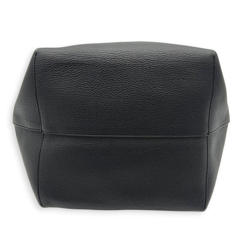 Park N/S Large Black Tote Bag in Calfskin