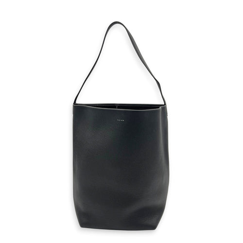 Park N/S Large Black Tote Bag in Calfskin