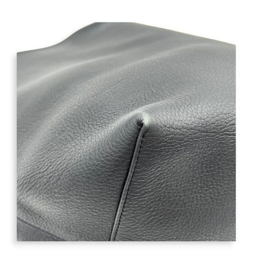 Park N/S Large Black Tote Bag in Calfskin