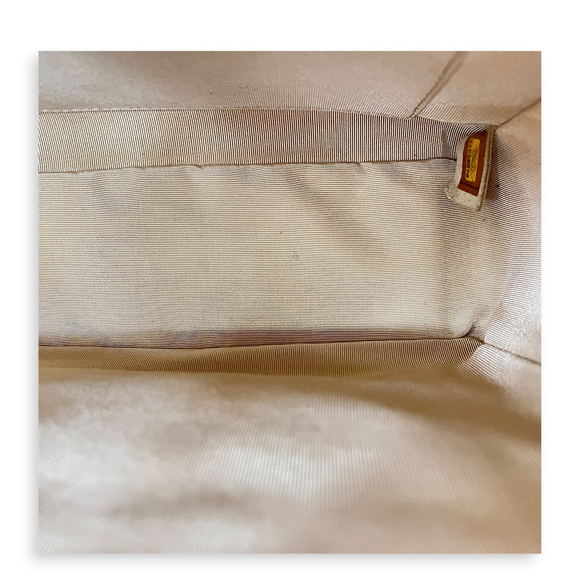 PST Beige Tote Bag in Caviar Leather, Gold hardware