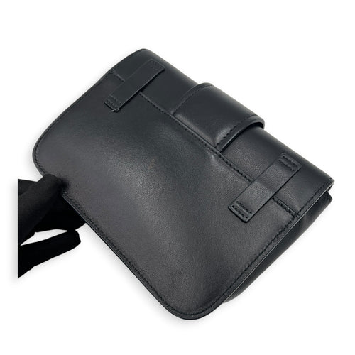 Cahier Belt Bag Black in Calfskin, Gold hardware