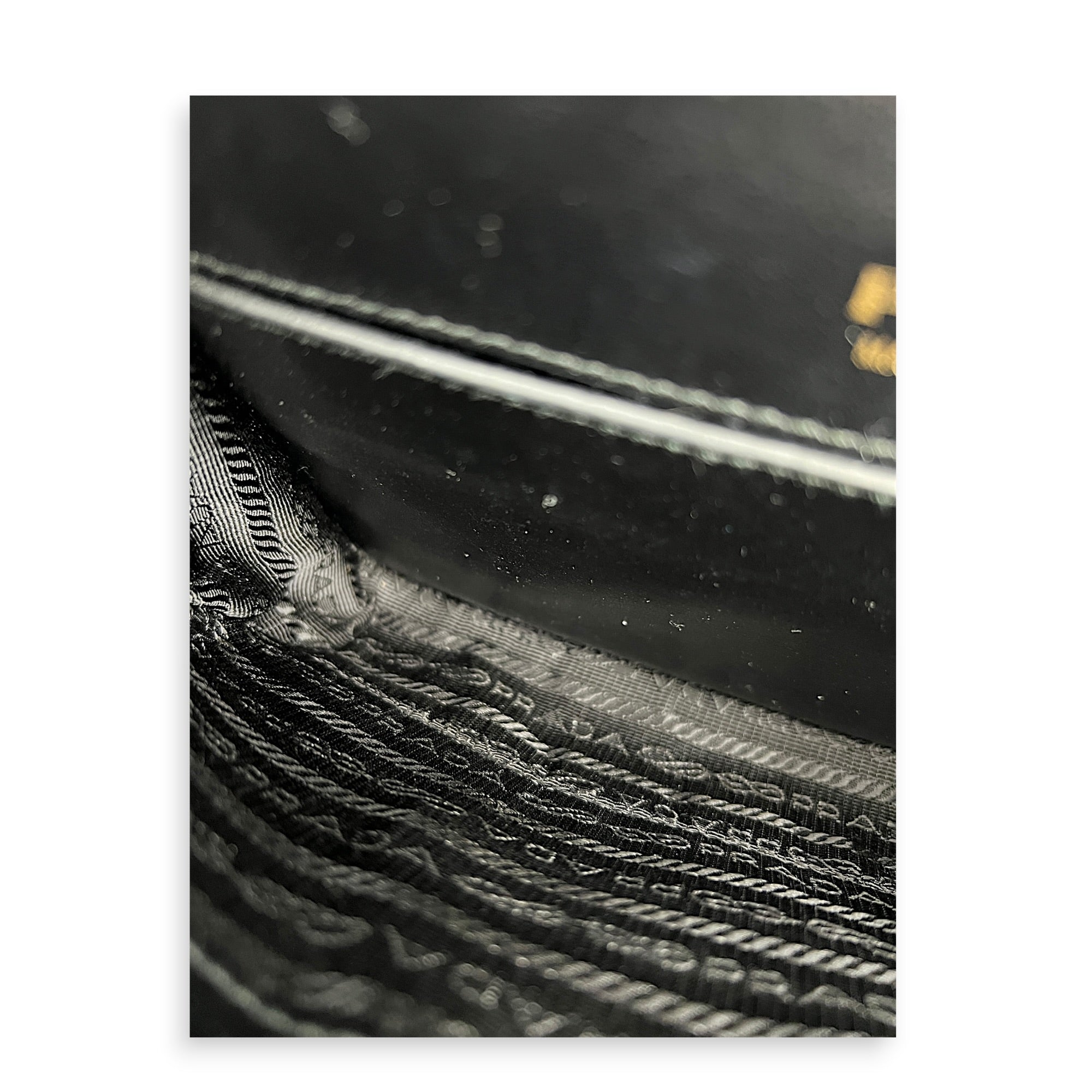 Cahier Belt Bag Black in Calfskin, Gold hardware