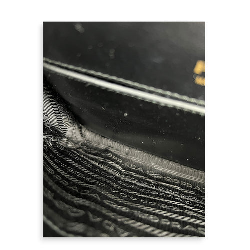 Cahier Belt Bag Black in Calfskin, Gold hardware