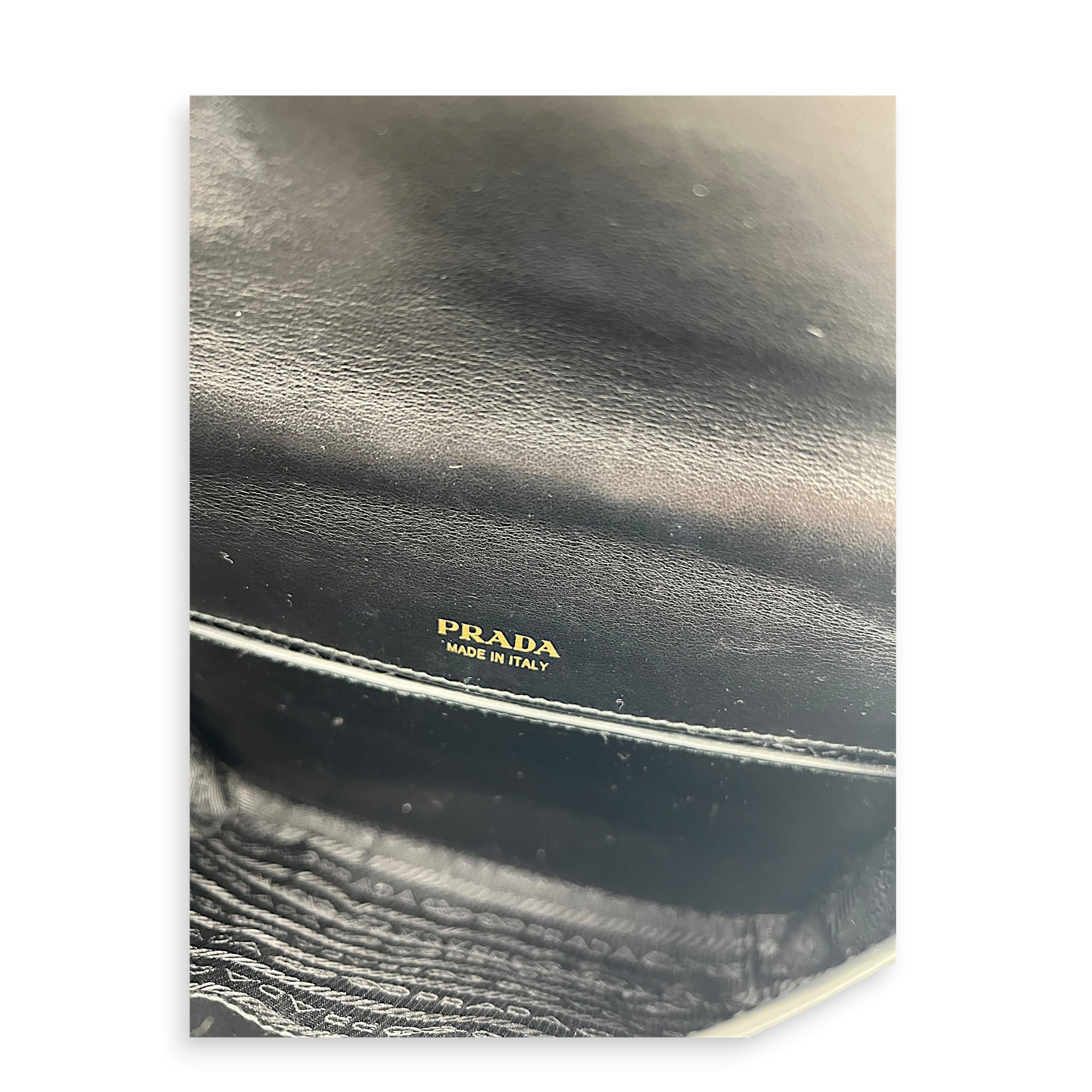Cahier Belt Bag Black in Calfskin, Gold hardware