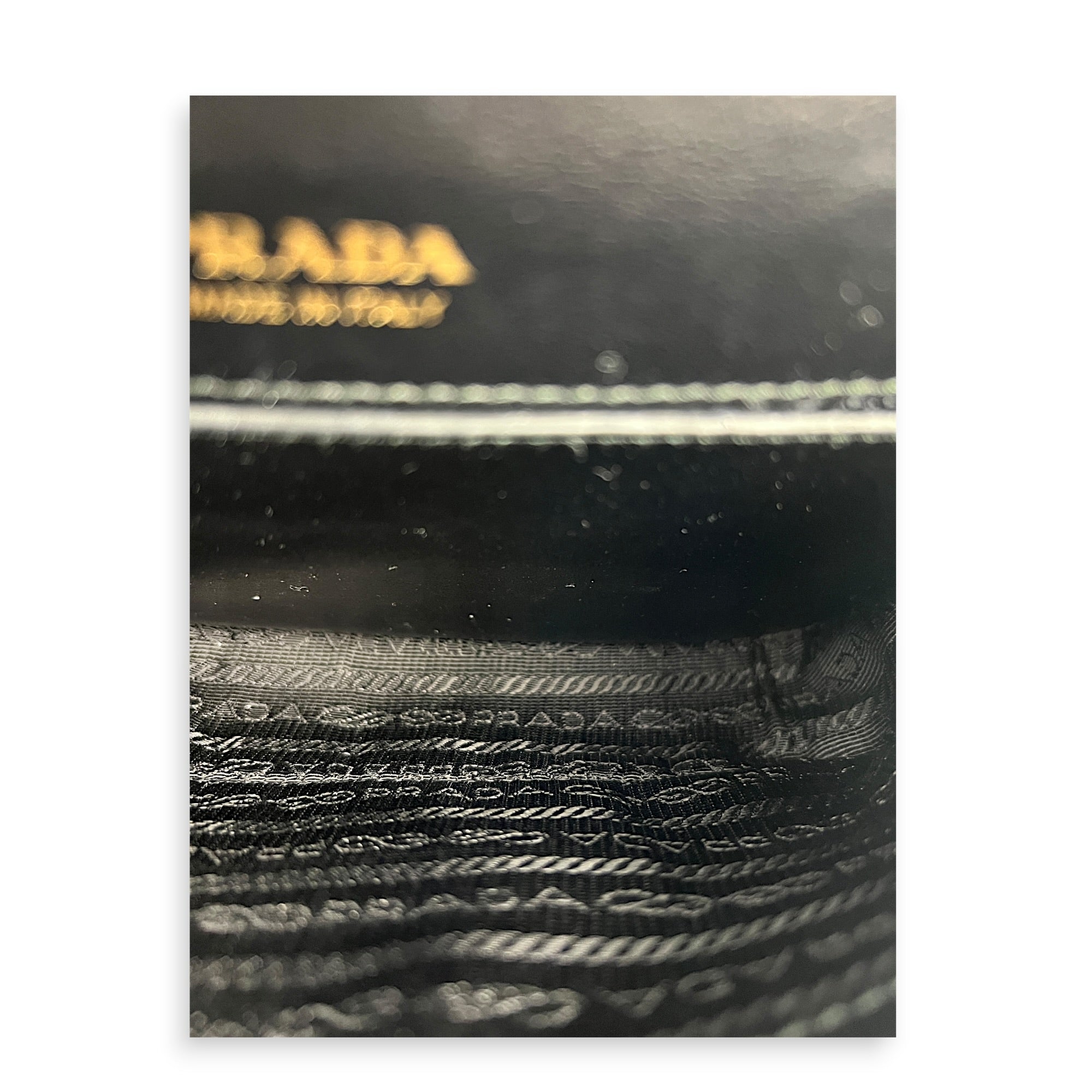 Cahier Belt Bag Black in Calfskin, Gold hardware
