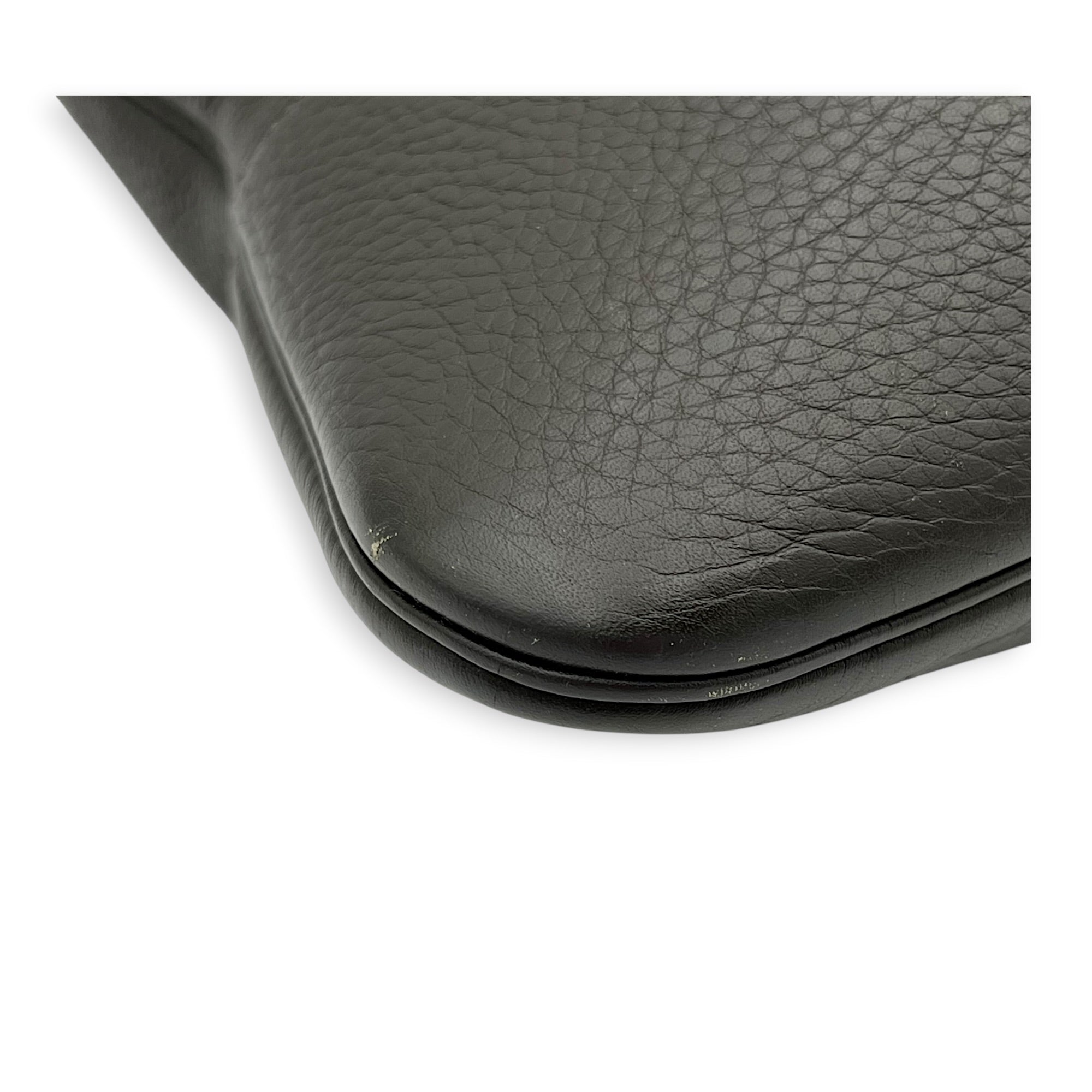 Trim 38 Ebene Tote Bag in Clemence, Gold hardware