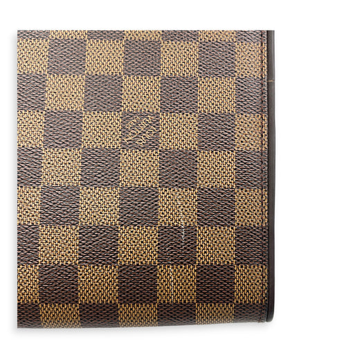 Tribeca Shoulder Bag Brown in Monogram Coated Canvas, Gold hardware