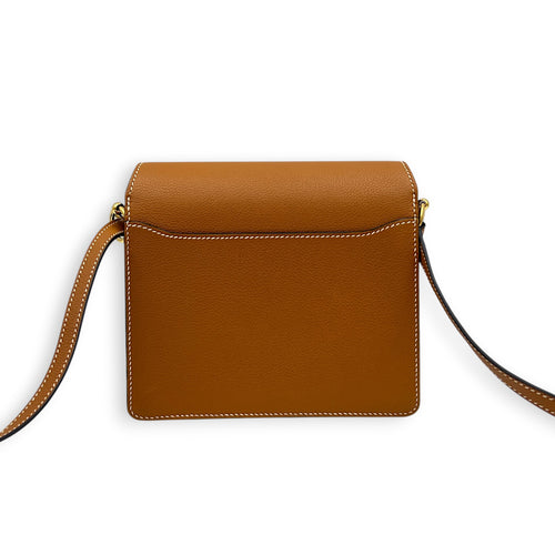 Roulis Brown in Evercolor, Gold hardware