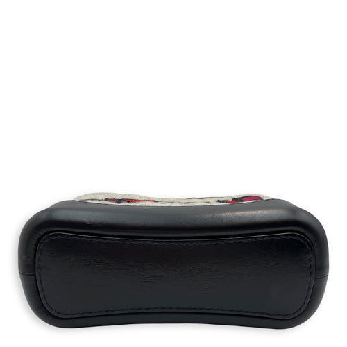 Gabrielle Hobo Small Grey,red, pink, black Shoulder Bag in Calfskin 3-Tone hardware CL2412-7885 6